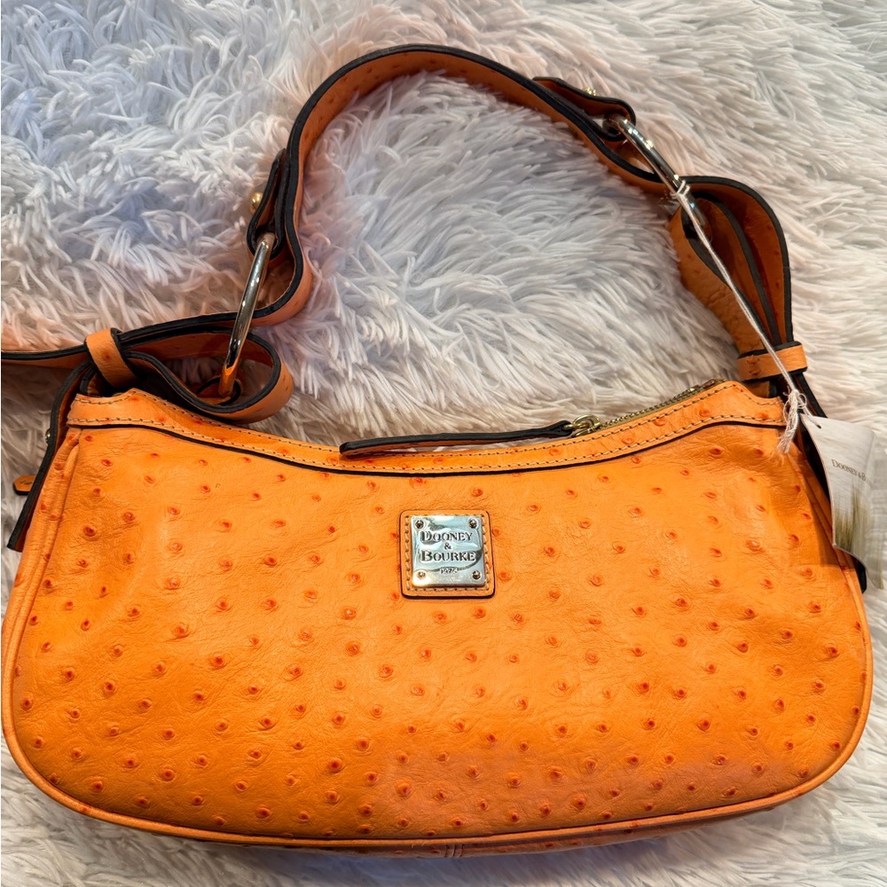 Dooney & Bourke Vibrant Orange Shoulder Bag